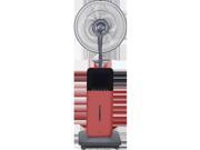 SUNHEAT CoolZone CZ500 Ultrasonic Dry Misting Fan With Bluetooth Technology Red