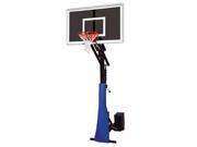 First Team RollaJam Eclipse Steel Glass Portable Basketball System Royal Blue