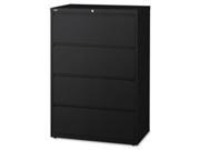 Lorell LLR88031 Lateral File 3DRW 42 in. x 1.63 in. 40.25 in. Black