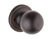 Kwikset Circa Interior Dummy Handleset Trim with New Chassis Venetian Bronze