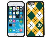 Coveroo 875 6731 BK FBC Oakland Athletics Argyle Design on iPhone 6 6s Guardian Case