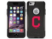 Coveroo 875 10284 BK HC Cleveland Indians C Design on iPhone 6 6s Guardian Case