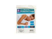 Bulk Buys OL396 12 King Size Fitted Protective Mattress Cover 12 Piece
