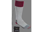 Nordic Gear 548WL Lectra Sox Wader Style Sock Grey Maroon Large Extra Large