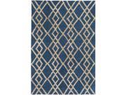 Artistic Weavers AWSV2169 7696 Silk Valley Lila Rectangle Hand Tufted Area Rug Blue 7 ft. 6 in. x 9 ft. 6 in.