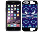 Coveroo Charlotte Hornets Tribal Design on iPhone 6 Guardian Case