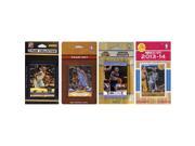 CandICollectables NUGGETS4TS NBA Denver Nuggets 4 Different Licensed Trading Card Team Sets