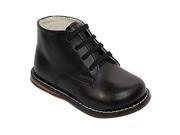 Josmo 8190 Plain Infant Walking Shoes Black Medium Size 4.5