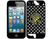 Coveroo Columbus Crew Polka Dots Design on iPhone 5S and 5 New Guardian Case
