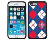 Coveroo 875 6707 BK FBC Chicago Cubs Argyle Design on iPhone 6 6s Guardian Case