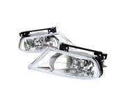 Spec D Tuning LF ODSY05COEM JS Fog Light Kit Clear Lens with Wiring for 05 to 07 Honda Odyssey 6 x 10 x 11 in.
