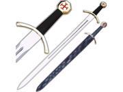 EdgeWork Imports PK 1481 Knights Templar Sword Full Tang