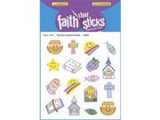 Tyndale House Publishers 08905X Sticker Christian Symbol Smiles 6 Sheets Faith That Sticks