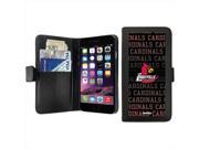 Coveroo University of Louisville Cardinals Repeat Design on iPhone 6 Wallet Case