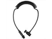 Ninja Paintball Remote Hose Coiled With Push To Connect Coupler