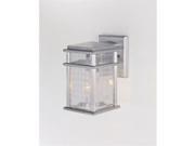 Feiss OL3400BRAL The Monterey Coast Collection Brushed Aluminum Wall Mount Lantern