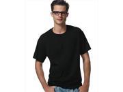 Hanes 5170 Comfortblend Ecosmart Crewneck Mens T Shirt Size 2X Black.