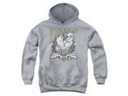 Trevco Popeye Forearms Youth Pull Over Hoodie Athletic Heather XL