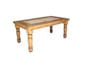 Million Dollar Rustic 03 1 10 6 6 6 Ft. Rectangle Marble Table