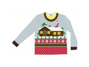 Faux Real F126709 Faux Real Shirts Santa On A Break Large
