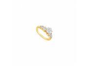 Fine Jewelry Vault UBJ2244Y14D 101RS5.5 Diamond Engagement Ring 14K Yellow Gold 1.50 CT Size 5.5
