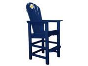 Imperial International 381 3009 College University of Michigan Pub Captain Chair Navy