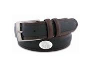 ZeppelinProducts LOU BBLPS BLK 42 Louisville Concho Two Tone Leather Belt 42 Waist