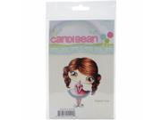 Little Darlings LD7074 Candibean Cling Stamp 4 x 7 in. Emmy Lou