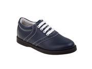 Academie CHEER CW V Saddle School Shoes Navy Wide Size 4