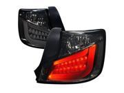 Spec D Tuning LT TC10GLED TM LED Tail Lights for 2011 Only Scion TC Smoke 8 x 18 x 24 in.