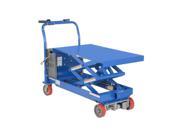 Vestil CART DS 1000 CTD Traction Drive Hydraulic Cart 33 x 20 in. 1000 lbs