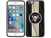 Coveroo 876 8592 BK FBC Pittsburgh Penguins Jersey Stripe Design on iPhone 6 Plus 6s Plus Guardian Case