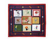 Patch Magic QTPLWN Play To Win Quilt Twin 65 x 85 in.