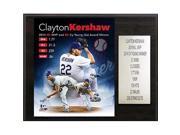 CandICollectables 1215KERSHMVP MLB 12 x 15 in. Clayton Kershaw 2014 MVP Los Angeles Dodgers Player Plaque