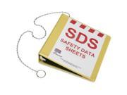 SKILCRAFT Safety Data Sheets SDS Yellow Binder