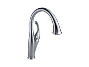 Delta Faucet 034449699624 Addison Single Handle Water Efficient Pull Down Kitchen Faucet Arctic Stainless