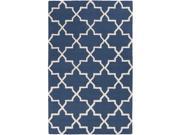 Artistic Weavers AWDN2024 58 Pollack Keely Rectangle Hand Tufted Area Rug Blue 5 x 8 ft.