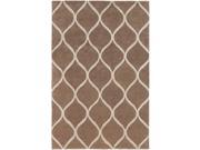 Artistic Weavers AWUB2151 36RD Urban Cassidy Round Hand Tufted Area Rug Brown 3 ft. 6 in.