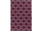 Artistic Weavers AWHD1052 46 York Sara Rectangle Flat Woven Area Rug Purple 4 x 6 ft.