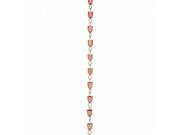 Good Directions 461P 8 14 Cup Bluebell Rain Chain Polished Copper