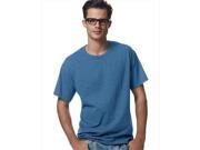 Hanes 5170 Comfortblend Ecosmart Crewneck Mens T Shirt Size Small Heather Blue.