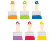 Creative Teaching Press CTP5958 Paintbrushes 6 in. Painted Cut Outs
