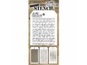 Stampers Anonymous MTS 8 Tim Holtz Mini Layered Stencil Set Pack of 3 Set No.8