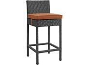 East End Imports EEI 1957 CHC TUS Sojourn Outdoor Patio Bar Stool Canvas Tuscan