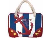 Divinity Boutique 102460 Bible Cover Nautical Hope Anchors The Heart Large