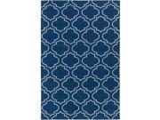 Artistic Weavers AWHD1058 23 York Sara Rectangle Flat Woven Area Rug Blue Ivory 2 x 3 ft.