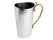 Godinger 9483 Leaf Design 2 Tone Pitcher