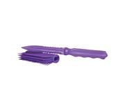 Fox Outdoor 15 602 Plastic Comb Knife Purple