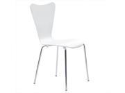 East End Imports EEI 537 WHI Ernie Chair in White