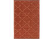 Artistic Weavers AWHP4022 810 Central Park Abbey Rectangle Handloomed Area Rug Rust 8 x 10 ft.